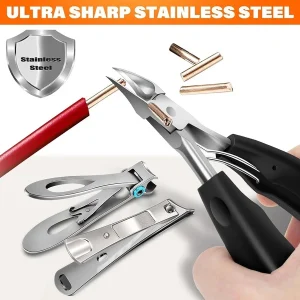 Heavy-Duty Toenail Clippers for Seniors – Large Clippers for Thick, Tough Toenails